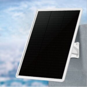 Solar panel with battery